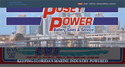 Desktop Screenshot of poseypowerbatteries.com